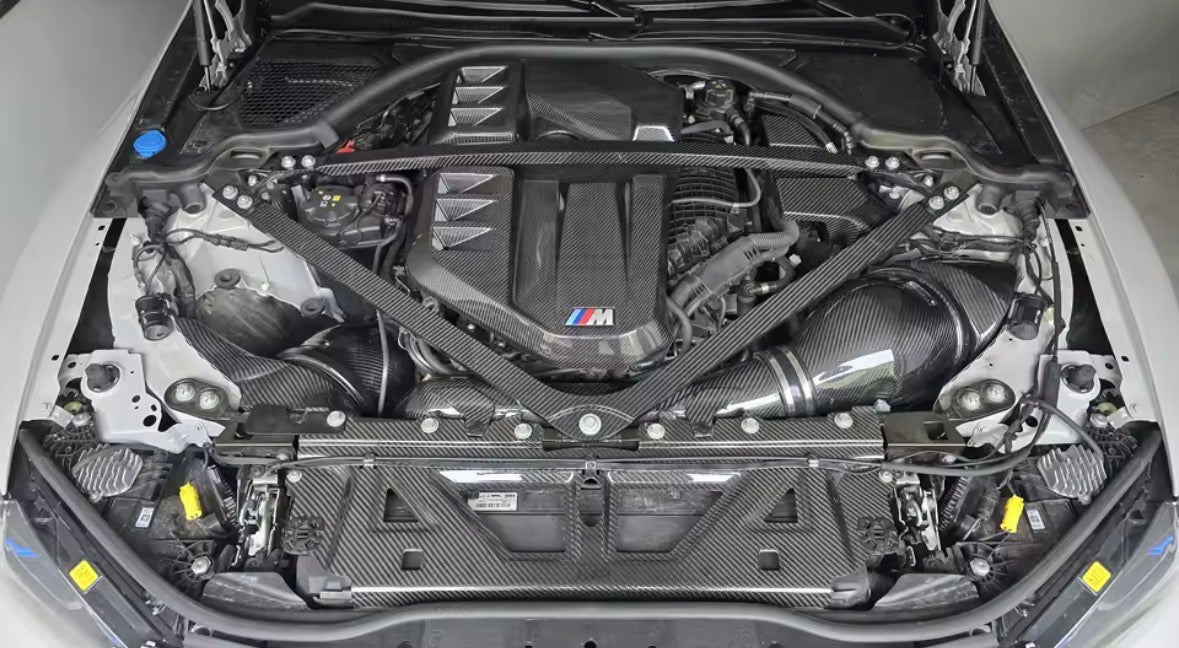 BMW G87 M2, G80 G81 M3, G82 G83 M4 Carbon Fibre Engine Cover