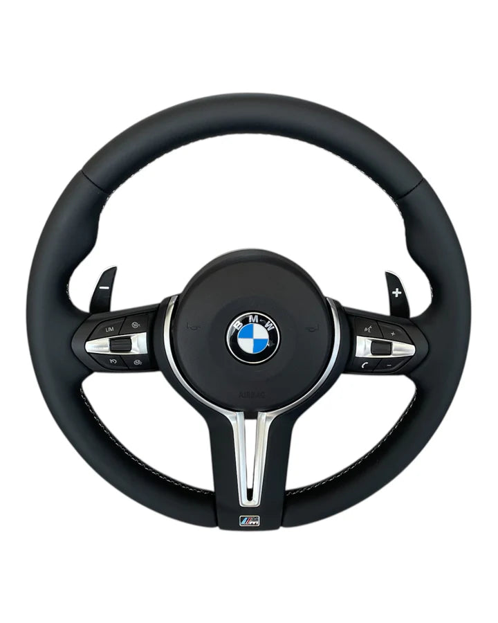 BMW F-Series Nappa Leather Tri-Stitch Steering Wheel