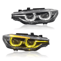 LCI Style LED Color Switching Headlights 3 - Series F30/ F31
