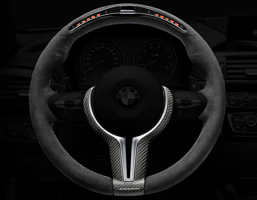 BMW M Performance F - Series Steering Wheel Trim Dry Carbon Fibre
