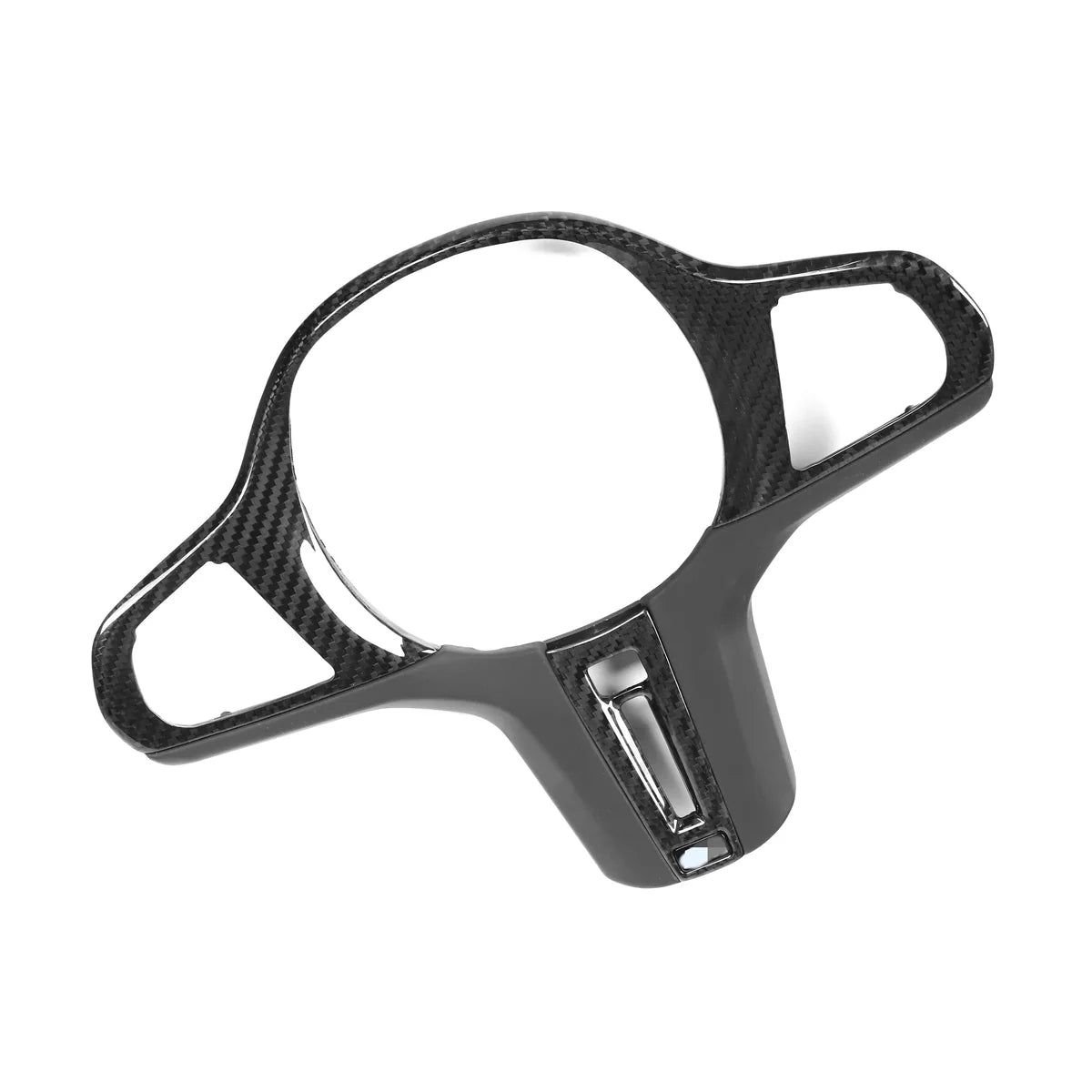 BMW 2 3 4 Series G42 G20 G21 G22 Carbon Fibre Steering Wheel Trim (2019+)