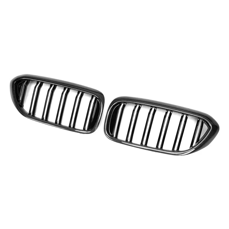BMW 5 Series G30 & M5 F90 Carbon Fibre Double Slat Front Grill (2017-2020)