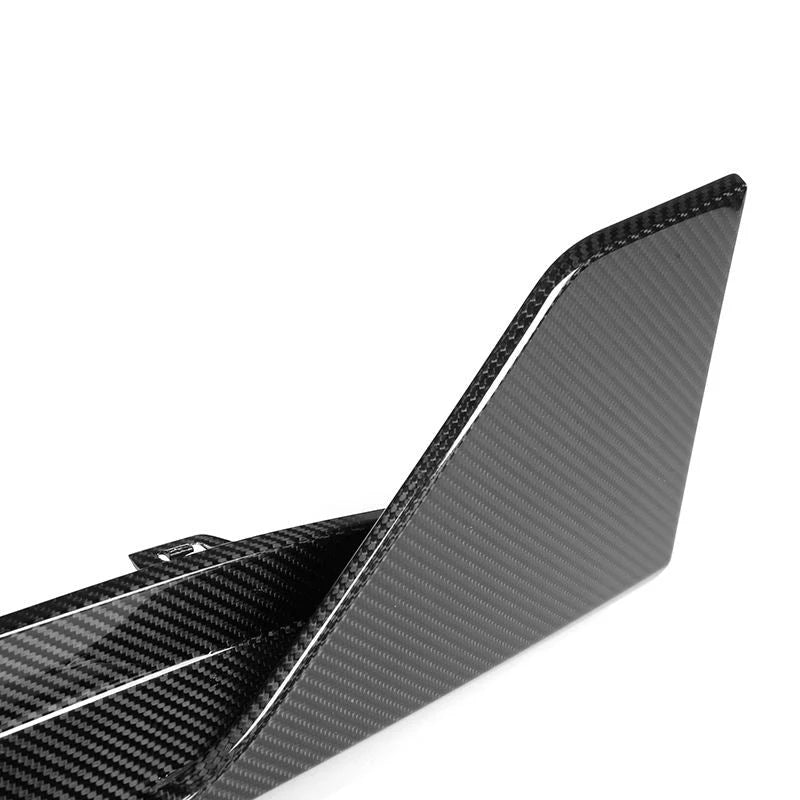 BMW M3 G80 G81 / M4 G82 G83 Pre-Preg Dry Carbon Fibre M Performance Rear Bumper Side Winglets (2021+)