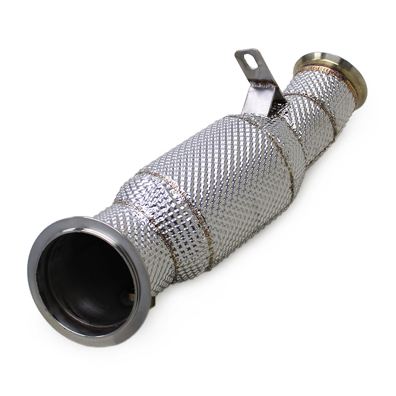 BMW OG M2 F87 N55 Catless Downpipe With Heat Shield