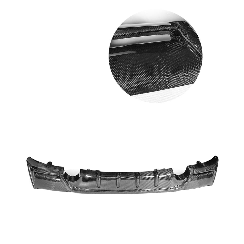 BMW 2 SERIES F22/F23 CARBON FIBRE DIFFUSER - MP STYLE