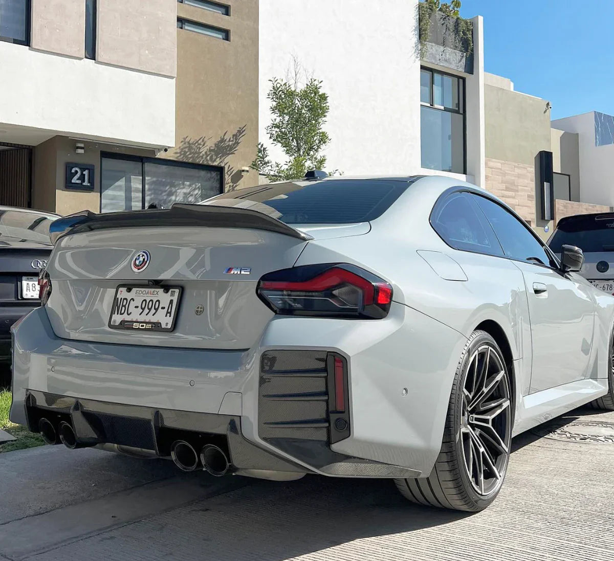 BMW 2 Series G42 & M2 G87 Pre-Preg Dry Carbon Fibre Rear Spoiler (2021+)