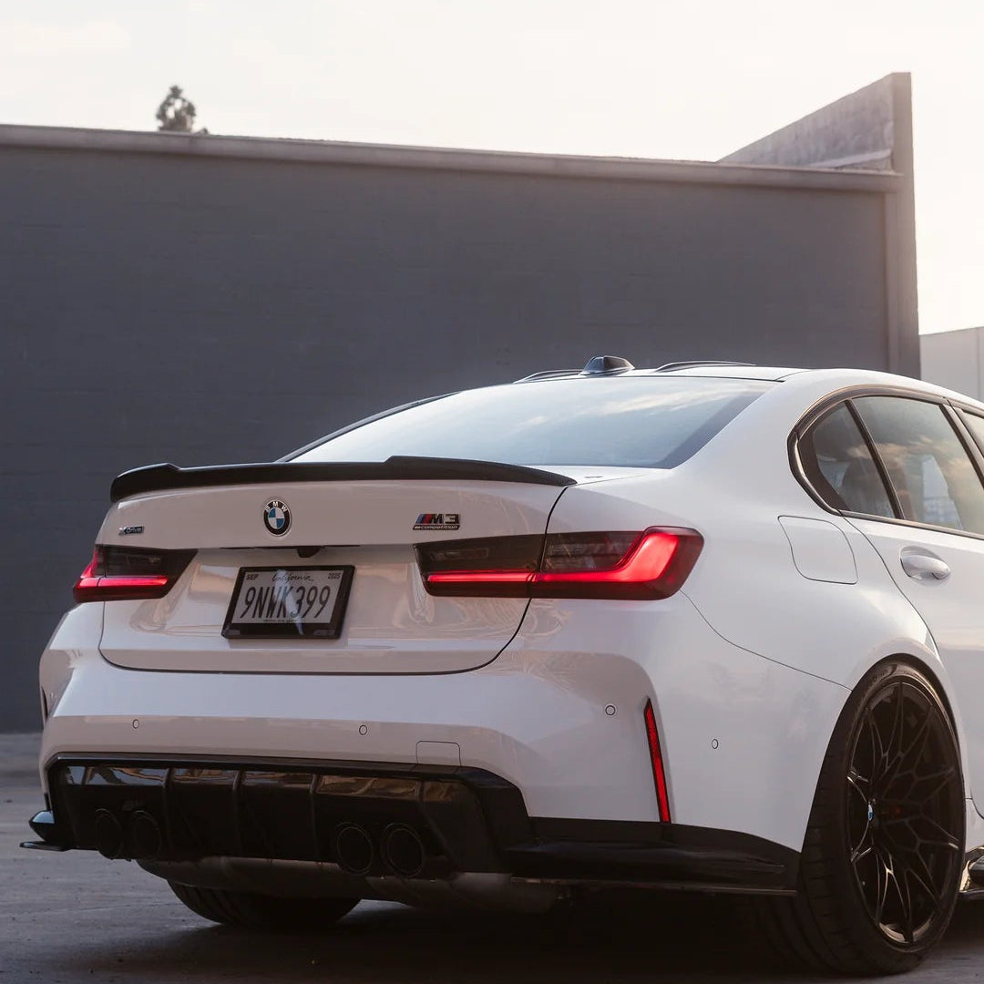 BMW 3 Series G20 & M3 G80 Pre-Preg Dry Cs Style Carbon Fibre Rear Spoiler (2018+)