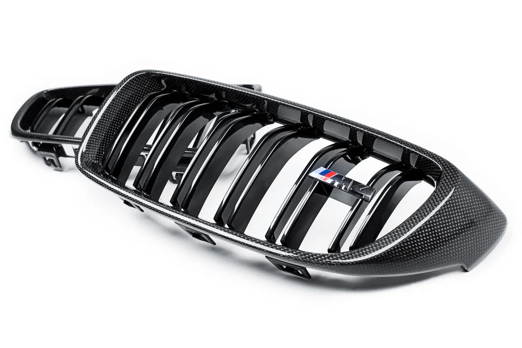 BMW 4 Series & M3 M4 Carbon Fibre Front Grills F32 F33 F36 F80 F82 F83 (2014-2020)