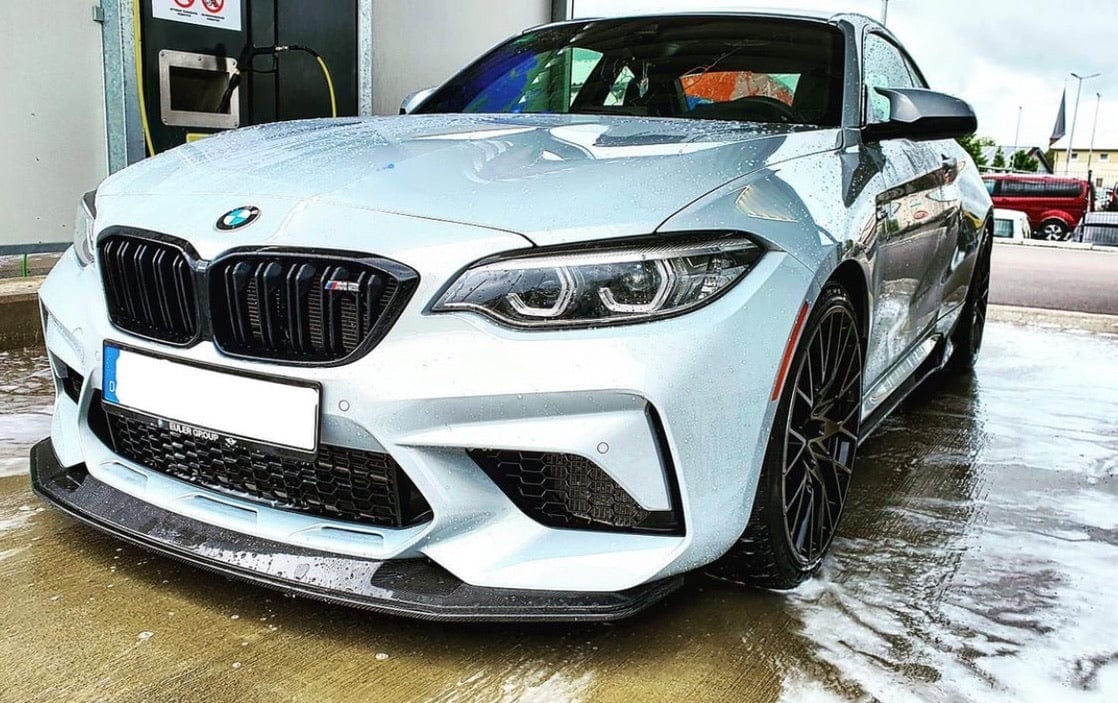 BMW M2 F87 Carbon Fibre Gts Style Front Lip Splitter (2014-2018)