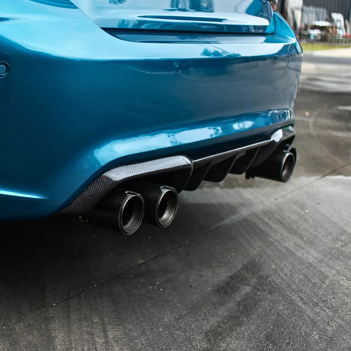 BMW M2 F87 Pre-Preg Dry Carbon Fibre Diffuser  (2015-2021)
