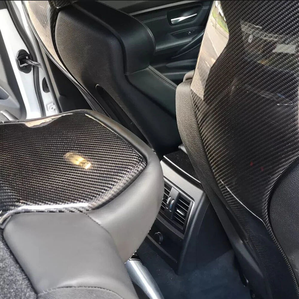 BMW M3 F80 / M4 F82 F83 Pre-Preg Dry Carbon Fibre Seat Back Cover (2014-2019)