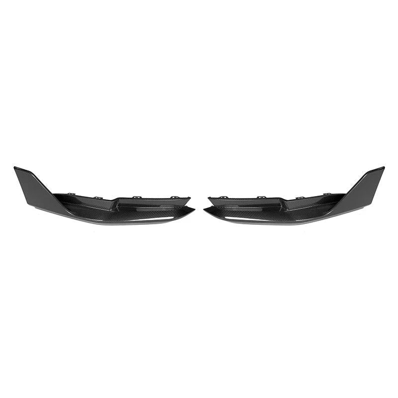 BMW M3 G80 G81 / M4 G82 G83 Pre-Preg Dry Carbon Fibre M Performance Rear Bumper Side Winglets (2021+)