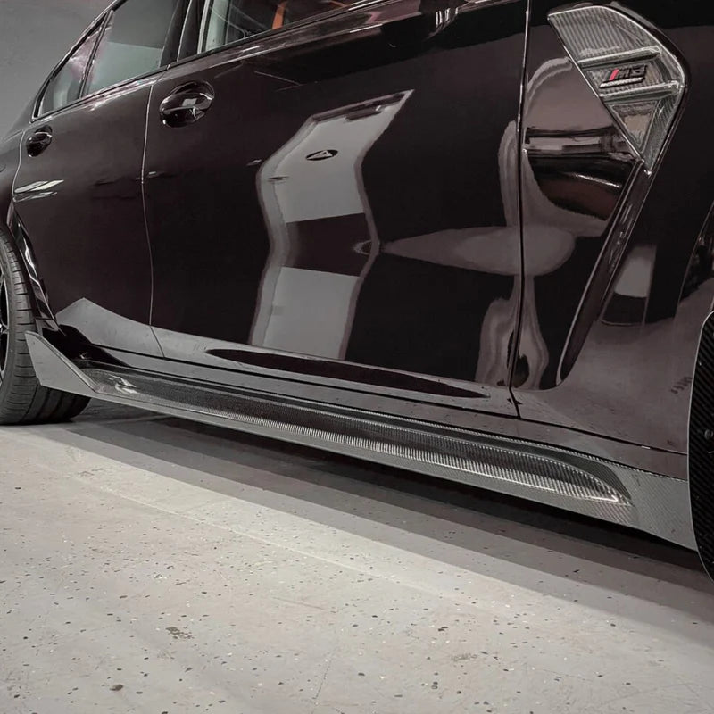 BMW M3 G80 G81 / M4 G82 G83 Pre-Preg Dry Carbon Fibre Mp Style Side Skirts (2021+)