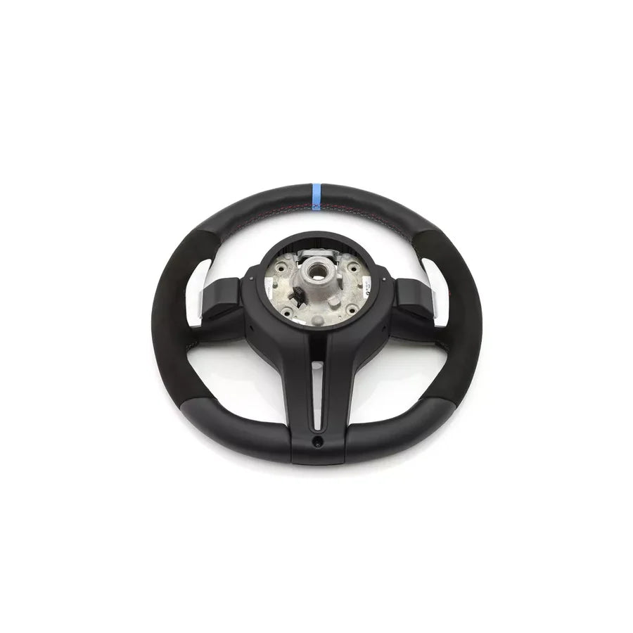 BMW M Performance Style Steering Wheel - F Series Half Alcantara/Leather