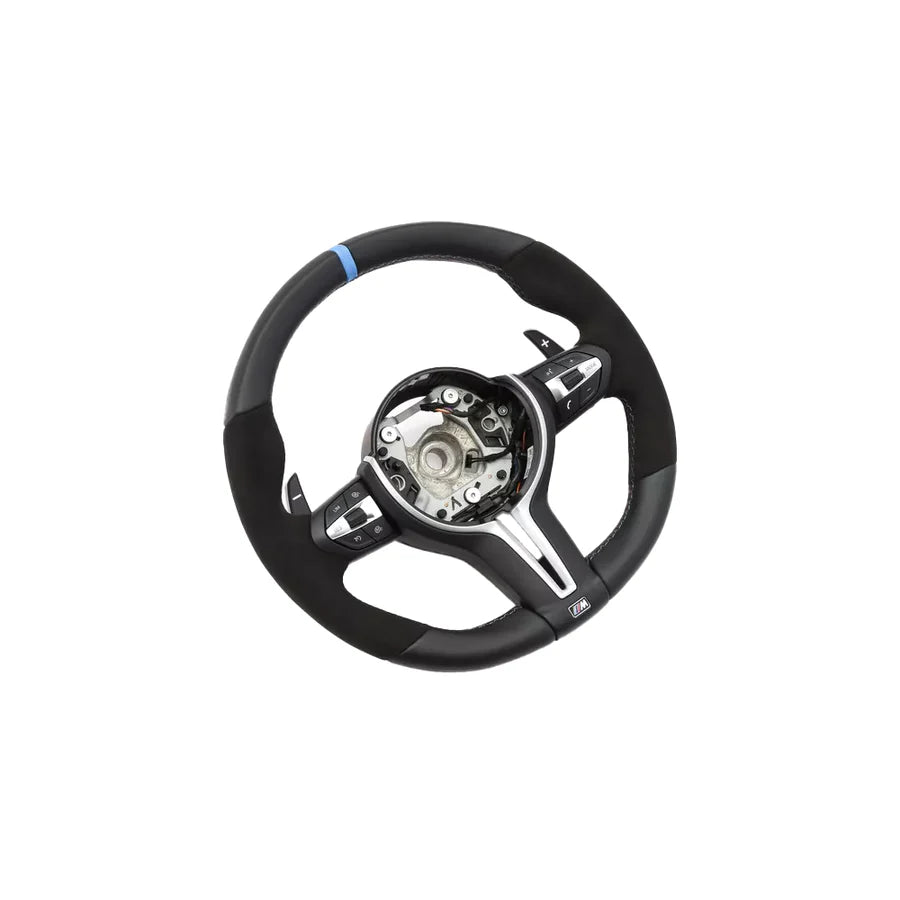 BMW M Performance Style Steering Wheel - F Series Half Alcantara/Leather