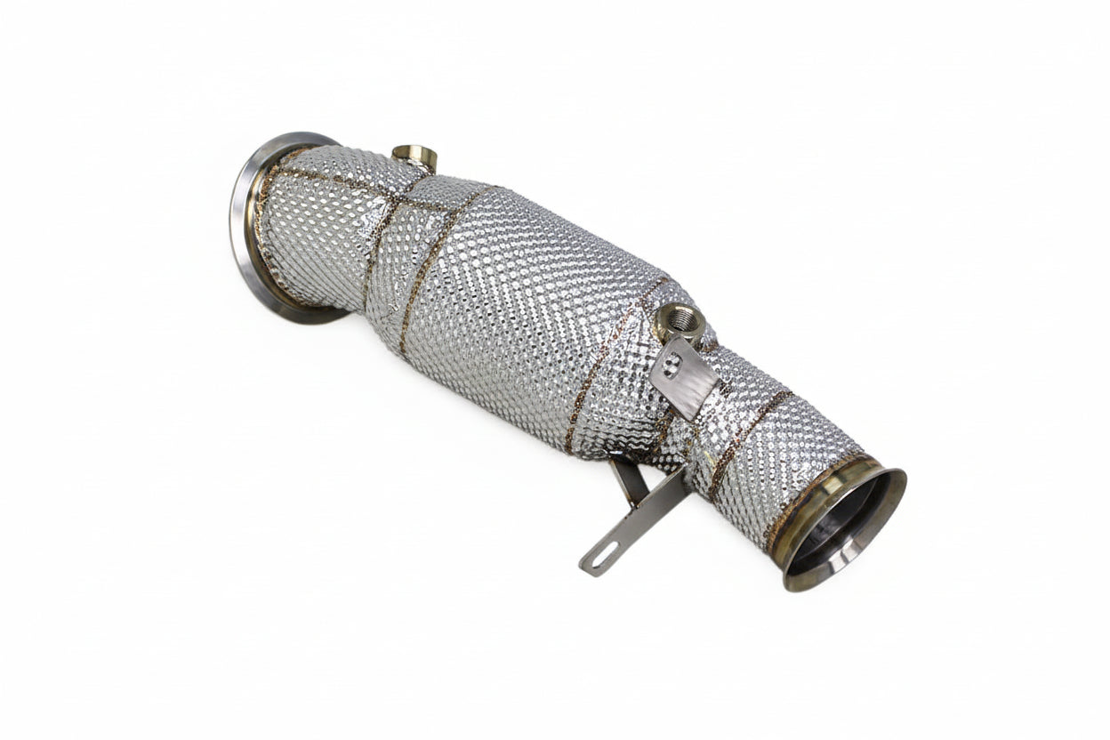 BMW OG M2 F87 N55 Catless Downpipe With Heat Shield