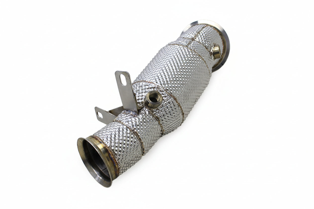BMW OG M2 F87 N55 Catless Downpipe With Heat Shield