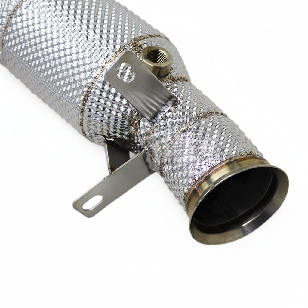 BMW OG M2 F87 N55 Catless Downpipe With Heat Shield