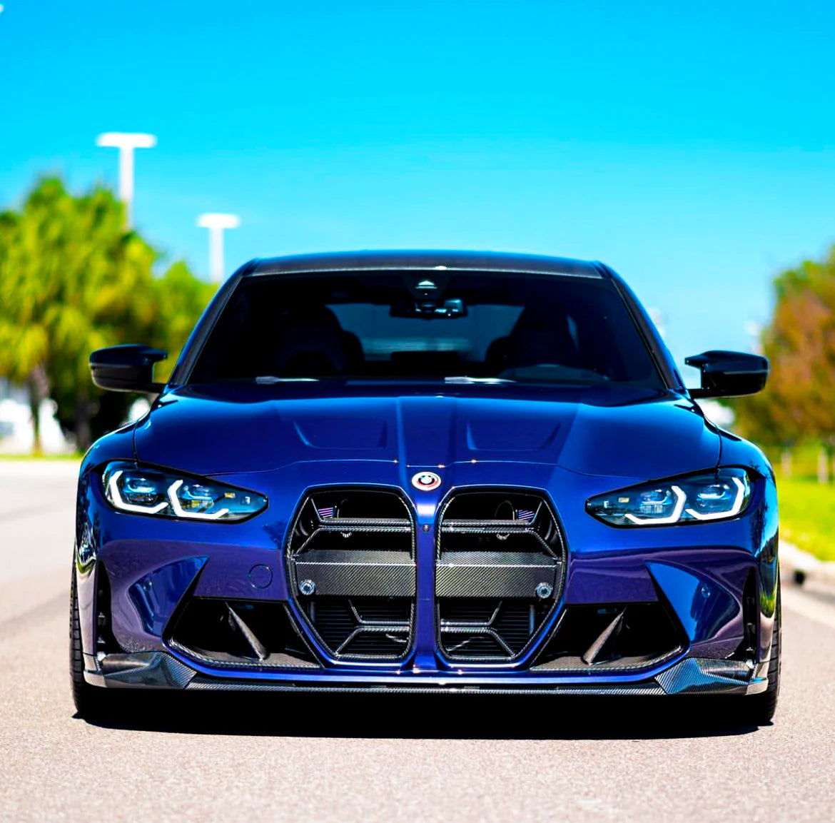 CSL Style Dry Carbon Fibre Grille For BMW M3 G80 G81 / M4 G82 G83