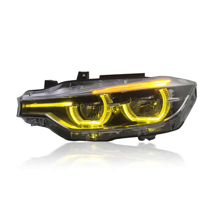LCI Style LED Color Switching Headlights 3 - Series F30/ F31