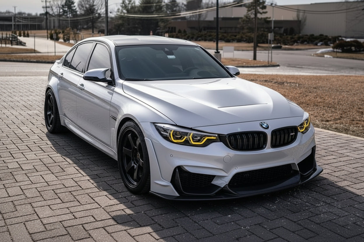 BMW M3 F80 / M4 F82 Switchable DRL's (Yellow/White) Plug & Play Module Set
