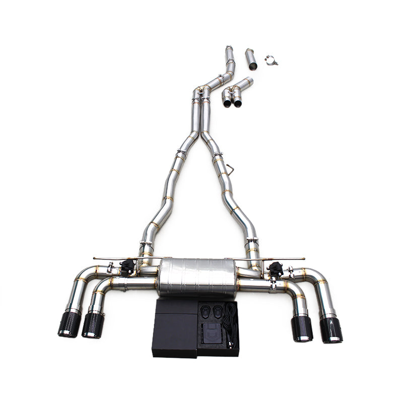 G30 540i valved catback exhaust