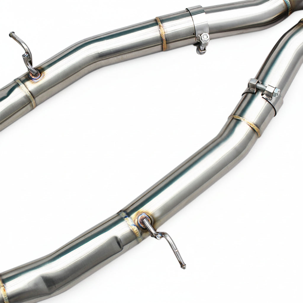 Custom dual Z-pipe valved catback exhaust F97/F98 X3M X4M