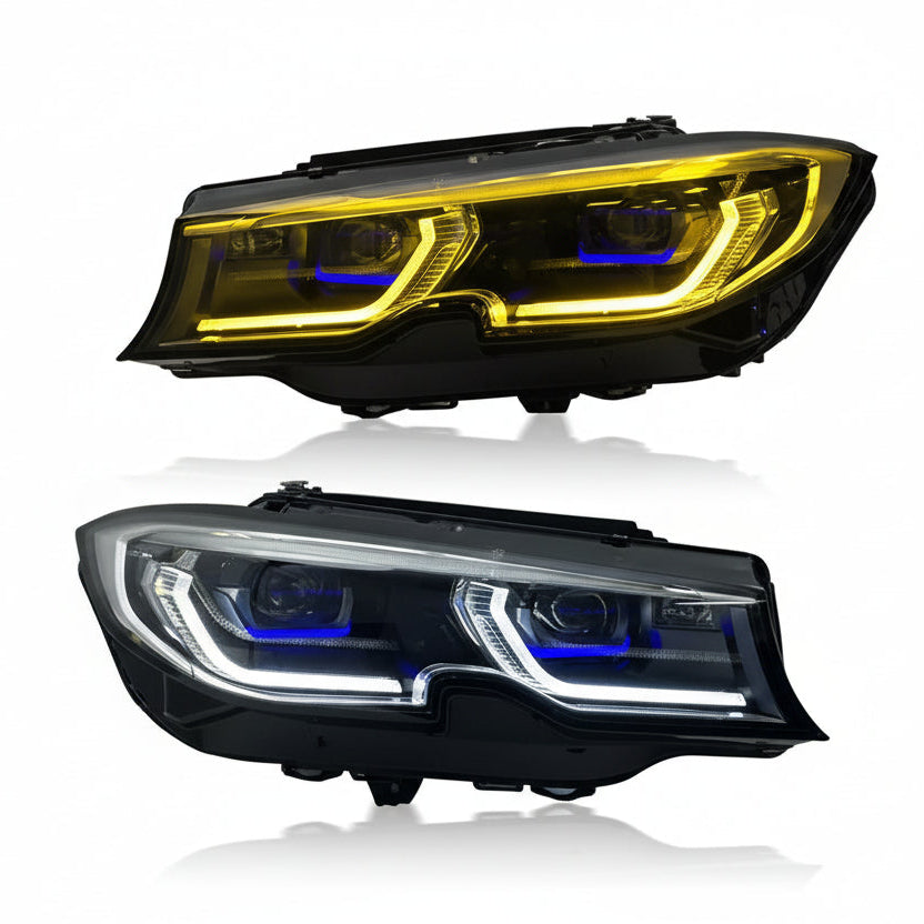 BMW 3 Series G20 G21 2018-2022 Laser Led Headlight Switchable DRL's