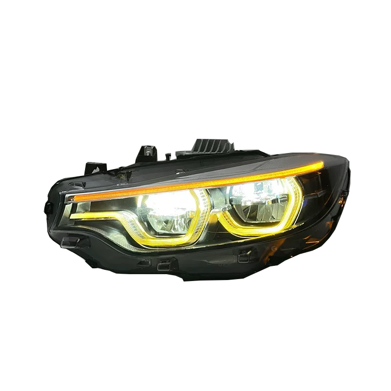 BMW LED Headlights for F32 F82 F80 2013-2017 Yellow White Red DRL's