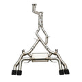 Custom dual Z-pipe valved catback exhaust F97/F98 X3M X4M