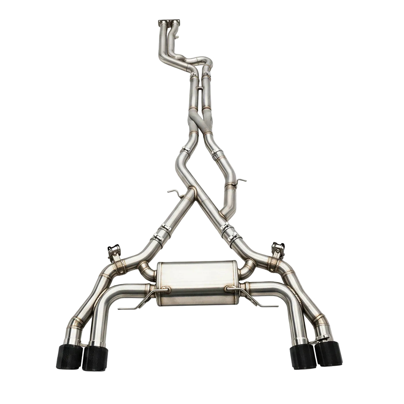 Custom dual Z-pipe valved catback exhaust F97/F98 X3M X4M