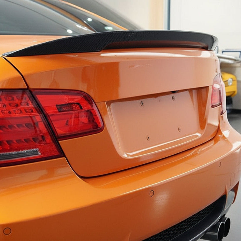 Carbon Fiber Rear Trunk Spoiler Wing for BMW E92 3 Series M3 2005 - 2011