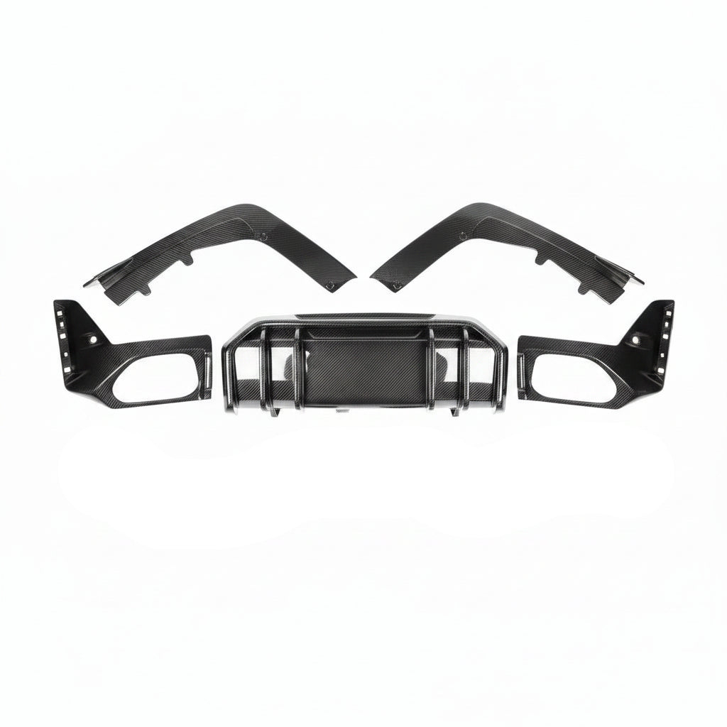 BMW 3 Series G20 / G21 LCI Pre Preg Dry Carbon Fiber Diffuser