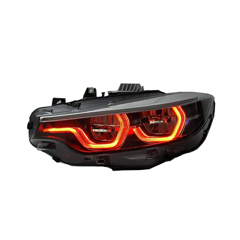 BMW LED Headlights for F32 F82 F80 2013-2017 Yellow White Red DRL's