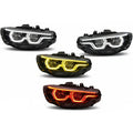 BMW LED Headlights for F32 F82 F80 2013-2017 Yellow White Red DRL's