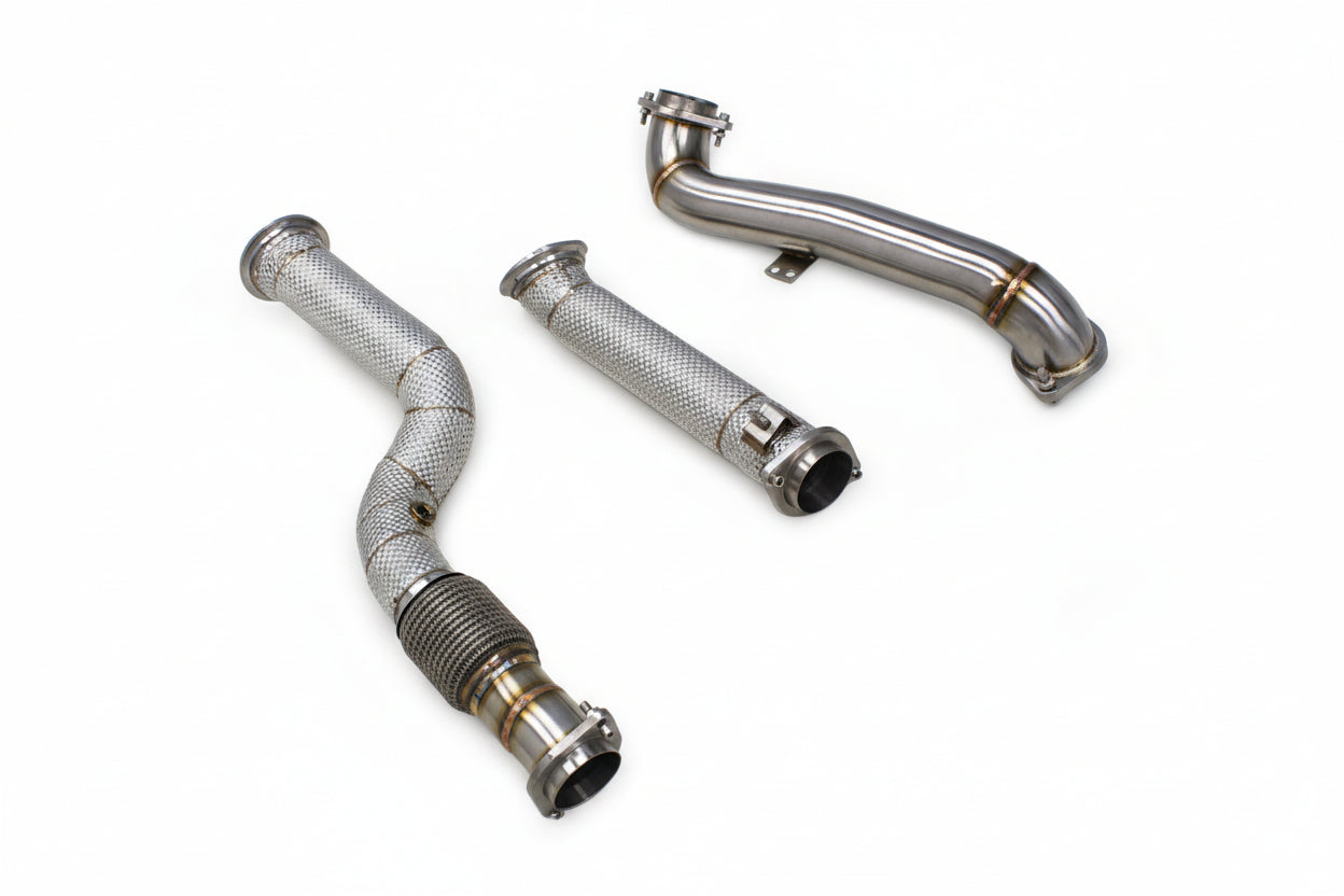 BMW S58 G8X/F9X Catless Downpipe With Heat Shield