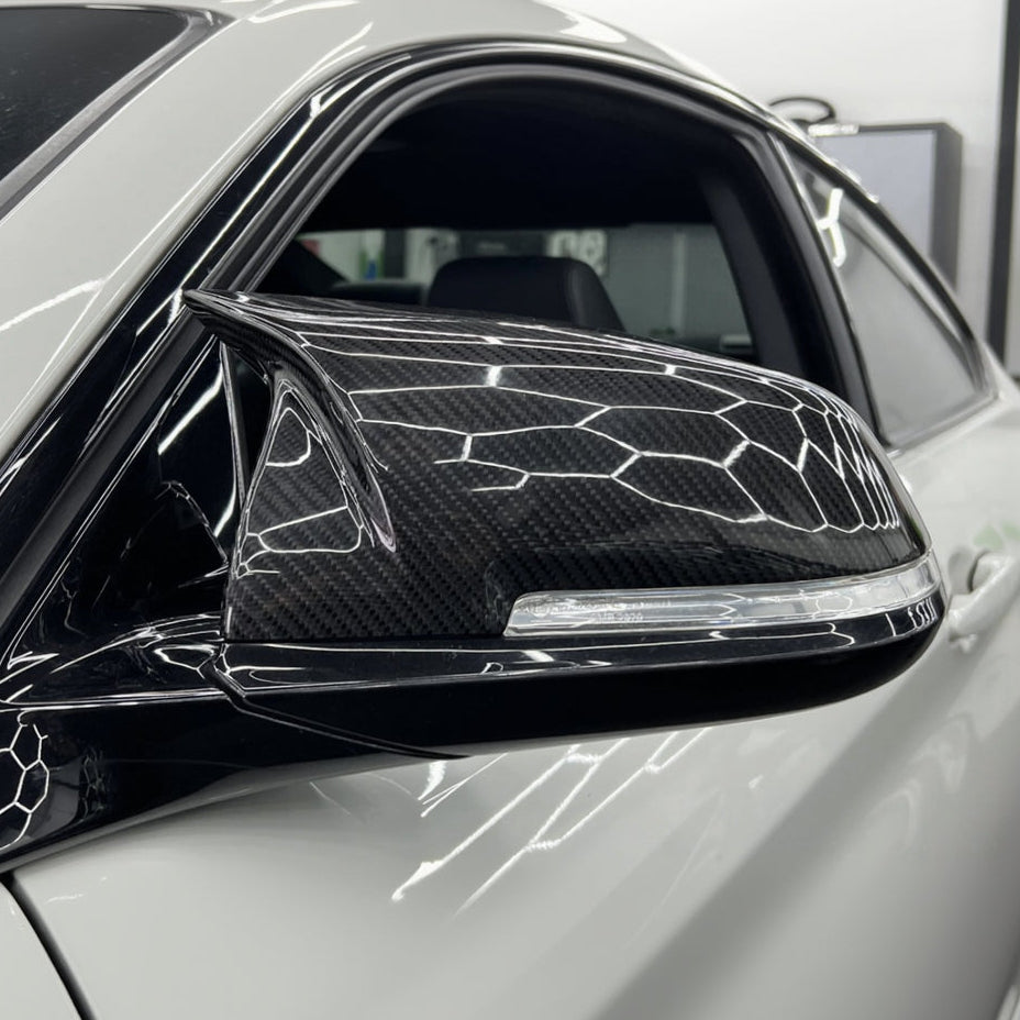 M-Style Carbon Fibre Mirror Covers For BMW F20/F21/F22/F30/F32/F87 (2012-2019)