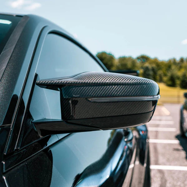 M Performance Style Carbon Fibre Mirror Caps For G - Series