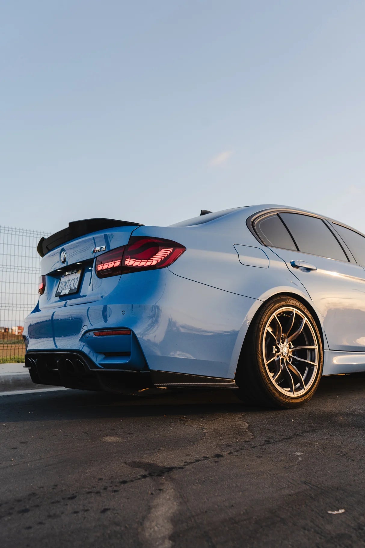 BMW 3 Serie F30 / M3 F80 Pre-Preg Carbon Psm-Style Ducktail Spoiler (2014-2019)