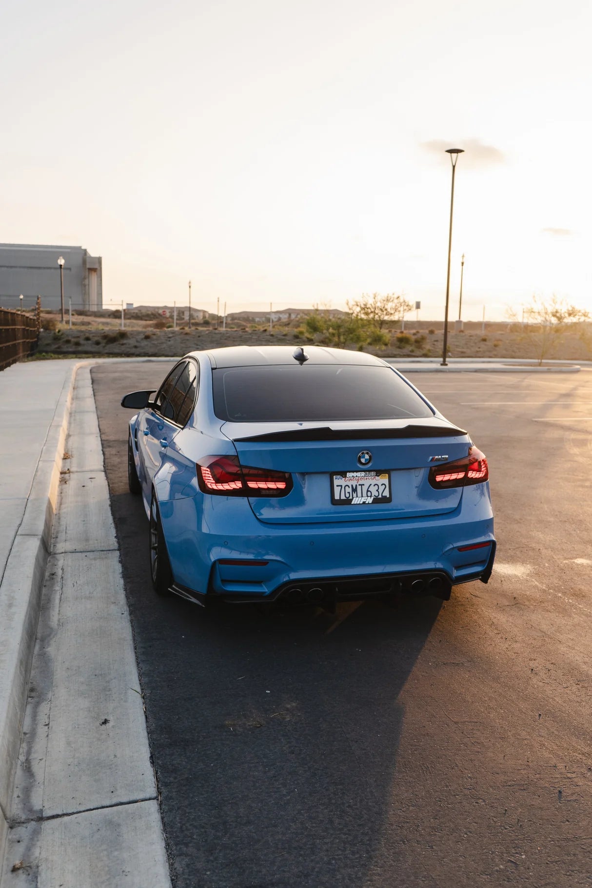 BMW 3 Serie F30 / M3 F80 Pre-Preg Carbon Psm-Style Ducktail Spoiler (2014-2019)