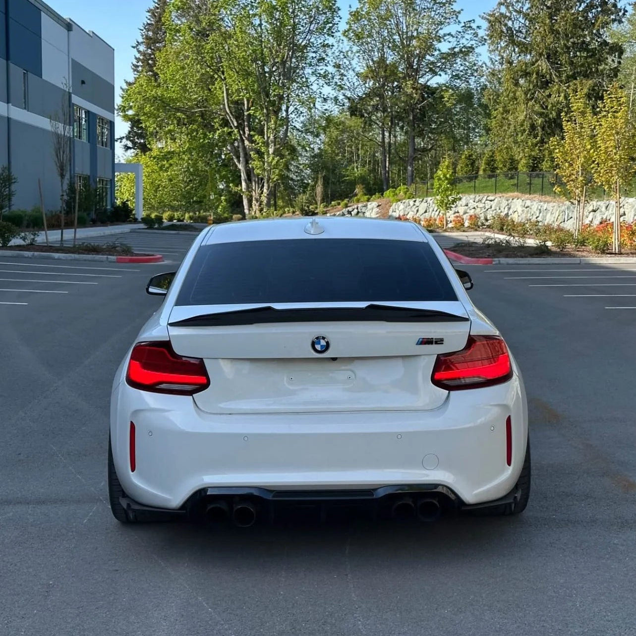 PSM STYLE HIGH KICK CARBON FIBER TRUNK SPOILER FOR BMW F87 M2 / F22 2 SERIES
