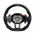 Customisable G8x LCI Carbon Flat Bottom Steering Wheel